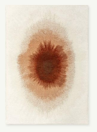 Novatrend Alfombra moderna tejida plana naranja 140x200 cm