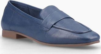 Hush Puppies Womens Sutton Womens Loafers - Navy - Size: 3