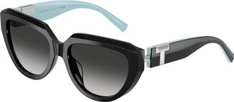 Tiffany & Co. TF4238U 84653C Womens Sunglasses Black Size 55