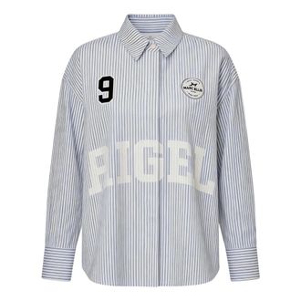 Marc Ellis Casual Shirt - Dames - Overhemden - Blauw - 2XL - Overhemden
