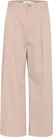 Inwear Wijde Klei Broek - Dames - Wijde Broeken - Roze - XL - Broeken