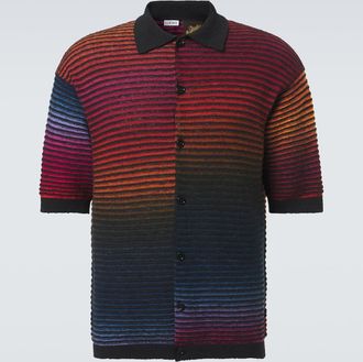 Loewe Paulas Ibiza Anagram cotton-blend shirt