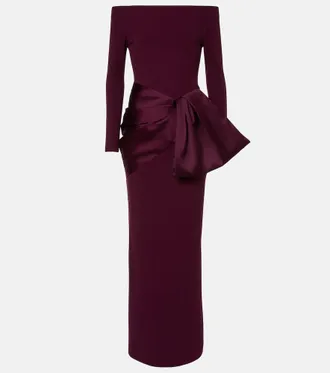 Solace London Vestido de fiesta Kori con sat&eacute;n