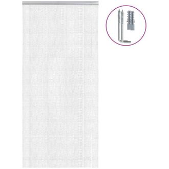 vidaXL Mosquitera De Cadena Para Puerta Aluminio 100x226 Cm Vidaxl