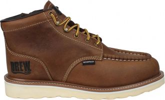 Drew Mens Buffalo Boot In Rust
