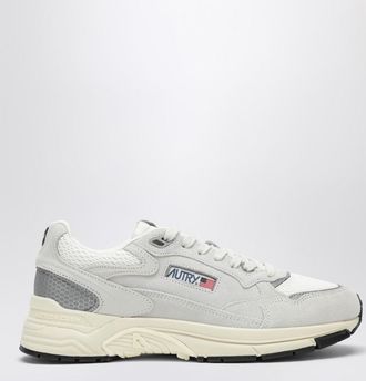 Autry Hyperway sneakers in mesh and suede white silver