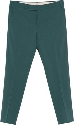 Pantaloni Torino Dieci Tropical Wool Broeken - Heren - Nette broeken - Groen - L - Wol - Broeken