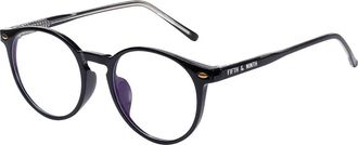 Fifth and Ninth Chandler 48mm Blue Light Filtering Glasses in Black at Nordstrom