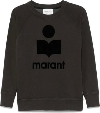 Isabel Marant Hoodies & sweatvesten, Dames, Zwart, 2Xs, Katoen, Millyny Sweatshirt