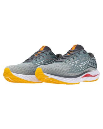 Mizuno Mens Inspire 20 Shoes In Abyss-White