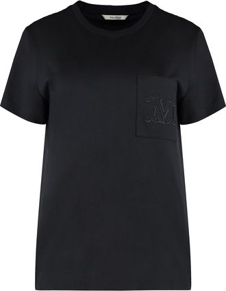 Max Mara T-shirt In Cotton Jersey