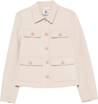 Semicouture Donna, Giacche, Beige, XS, new