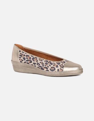 Gabor Womens Petunia Womens Accent Low Heeled Pumps - Brown - Size: 4.5