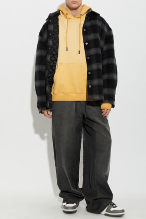 Off-white Hoodie, Mens, Orange