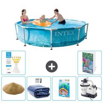 Intex Piscina Con Estructura Redonda - 305x76 Cm - 7-piezas S36
