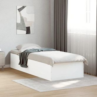 vidaXL Giroletto Bianco 75x190 cm in Legno Multistrato - Vidaxl