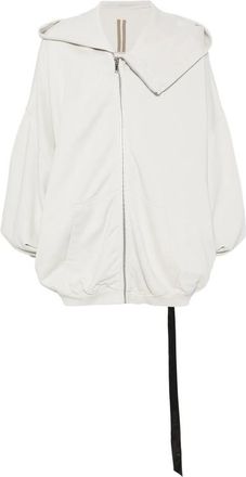 Rick Owens Mountain Hun Asymmetric-zip Hoodie