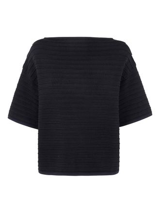 Liviana Conti T-shirt in jersey - Nero
