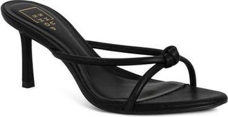 Shushop Heidi Stiletto Sandal in Black at Nordstrom, Size 8.5