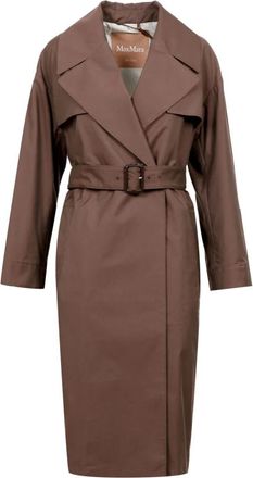 Max Mara The Cube Trench Coat - Dames - Trenchcoats - Bruin - M - Katoen - Jassen