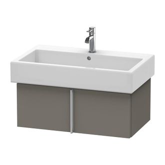 Duravit Duravit Vero Montaje En Pared 6106, Con 1 Extra&iacute;ble, 750mm, Color (frente/cuerpo): Flanela Gris Seda Lacado Mate - Ve610609090