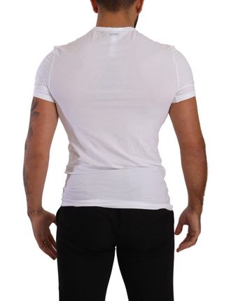 Dolce & Gabbana Cotton Stretch T-Shirt - White