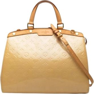 Louis Vuitton Pre-owned Brea GM - Dames - Vintage Handtas - Beige - ONE Size - Leer - Vintage