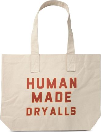Human Made Borsa tote con stampa - Bianco