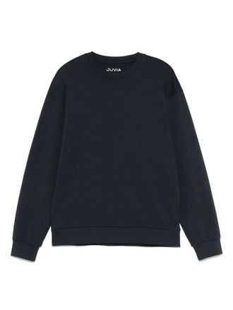 Juvia crew-neck sweatshirt - Blue