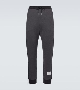 Thom Browne 4-Bar cotton jersey sweatpants