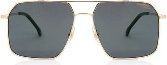 Carrera 333/S Polarized J5G/Q3 Mens Sunglasses Gold Size 59