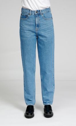 Perform Collection De Originele Performance Mom Jeans - Lichtblauwe Denim