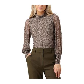 Beaumont Amsterdam Overhemden, Dames, Veelkleurig, S, Polyester, Jazz Top