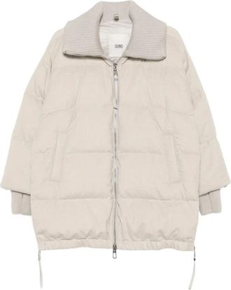 Duno Blanca Jacket - Dames - Winterjassen - Wit - XL - Wol - Jassen