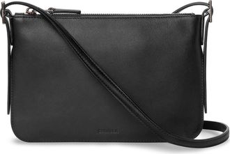 Shinola Small Bixby Accordion Leather Crossbody Bag in Black at Nordstrom