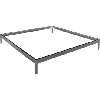 Habitat et Jardin Habitat Et Jardin - Base Para Invernadero En Policarbonato hortensia 3,65m&sup2; Color Zinc