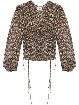 Isabel Marant Axeline top - Zwart