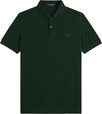 Fred Perry Polo M6000 - - Tops - Uomo - Verde - XL