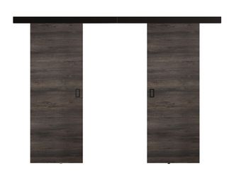 Mirjan24 Mobilier1 - Puerta Corredera Dover 199, Fresno Oscuro