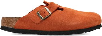 Birkenstock Mules Boston con fibbia - Arancione