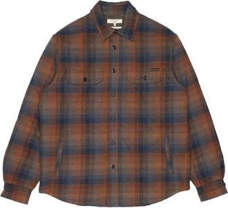 Nudie Jeans Glenn Padded Shirt - Heren - Casual Overhemden - Veelkleurig - L - Katoen - Overhemden