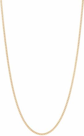 Miansai Cuban Chain Necklace in Gold Vermeil Polished at Nordstrom, Size 22