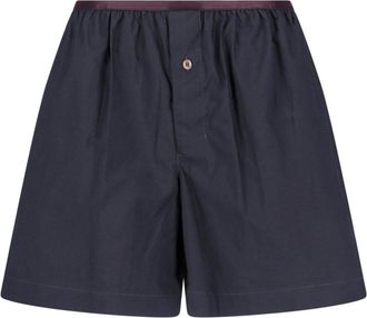 Christophe Lemaire Pantaloncini In Misto Seta