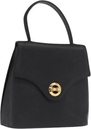 Givenchy Pre-owned Handbags, female, Black, Size: ONE SIZE Pre-owned Leather Handbag