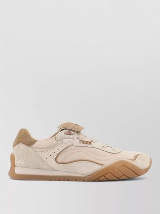 Fendi leather low-top sneakers