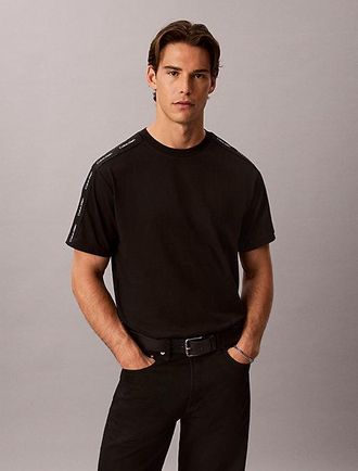 Calvin Klein Camiseta Con Logo En La Cinta