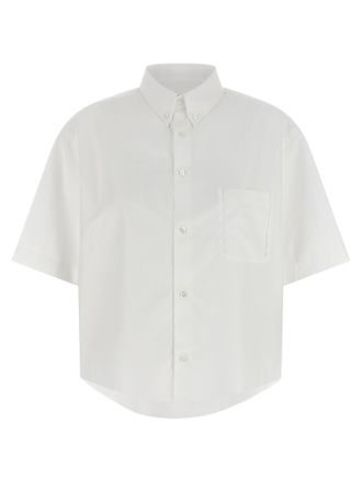 Maison Margiela White Cotton Womens Blouse