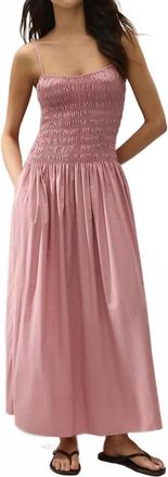 Faithfull The Brand Araceli Maxi Dress In Dusk Rose Pink