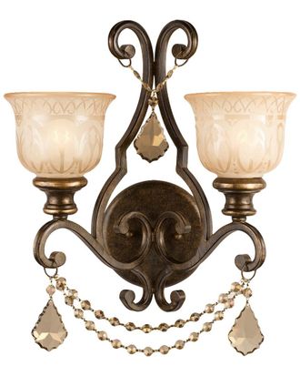Crystorama 2-Light Norwalk Sconce