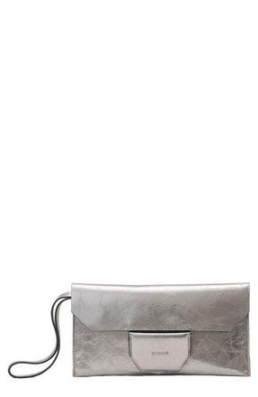 AllSaints Ursa Pouch in Gunmetal Grey at Nordstrom
